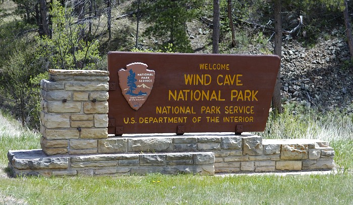 Wind Cave Sign