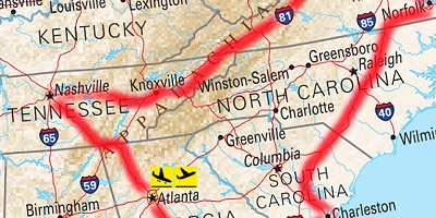 2012: Atlanta-New York-Orlando-Atlanta