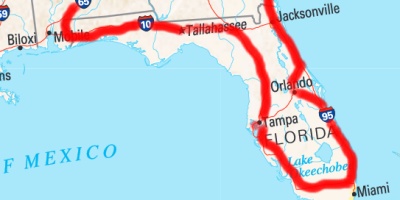 2015: Washington-Tennessee-Florida-Washington